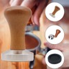 AMJKEJI Coffee Tamper 50 mm, Espresso Tamper, Stainless Steel Coffee