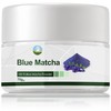 NPOW Blue Tea, Pea Flower Tea Powder, Blue Matcha, Caffeine-Free,