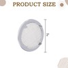 Raneped 2''Circular Screen Vent Cover, for Display Cases, Spice Racks,