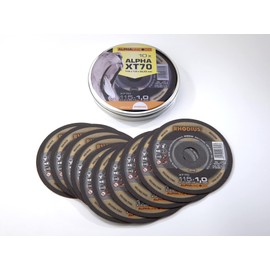 RHODIUS CUTTING DISC, METAL , TIN (PK10),207808,RHODIUS
