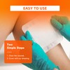 [6''x6''-30count]Carbou Island Dressing Bordered Gauze Sterile Individually Wrapped Gauze Pads,Highly