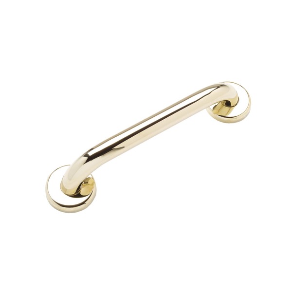 ADA Safety Grab Bar for Bathroom Shower Toilet Tub - Polished Brass/304 Stainless Steel/Smooth/ 42"