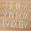 Wooden Roman Numerals Wood Numerics Numbers DIY Ornaments Craft Decoration