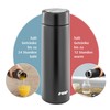 ColourDesign Stainless Steel Insulated Flask, 450 ml, Thermal Flask, Ideal