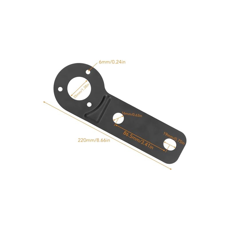 Trailer Socket Bracket - 16mm Steel Heavy Duty Socket Mount