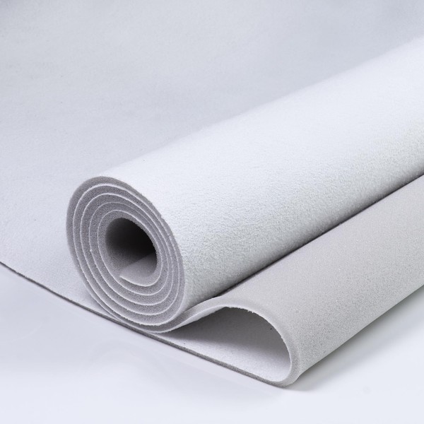 SBWLKJ Suede Headliner Fabric 36"×60" with Foam Backing Car Roof