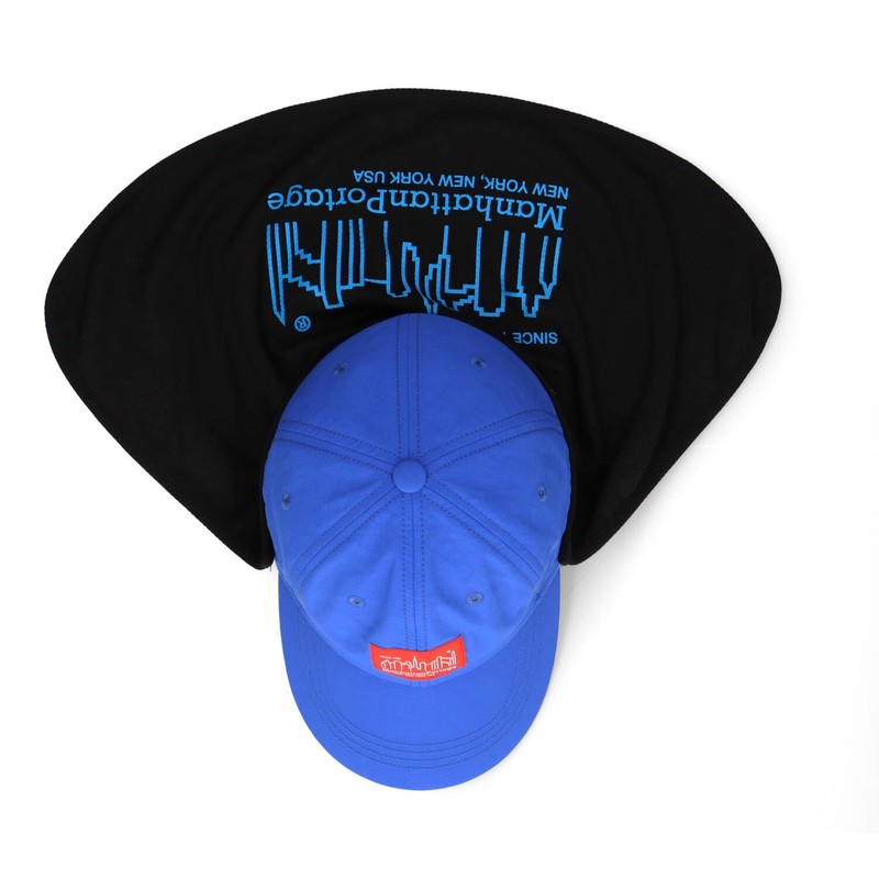 Manhattan Portage Kid's Sunshade Cap with Sauce, blue