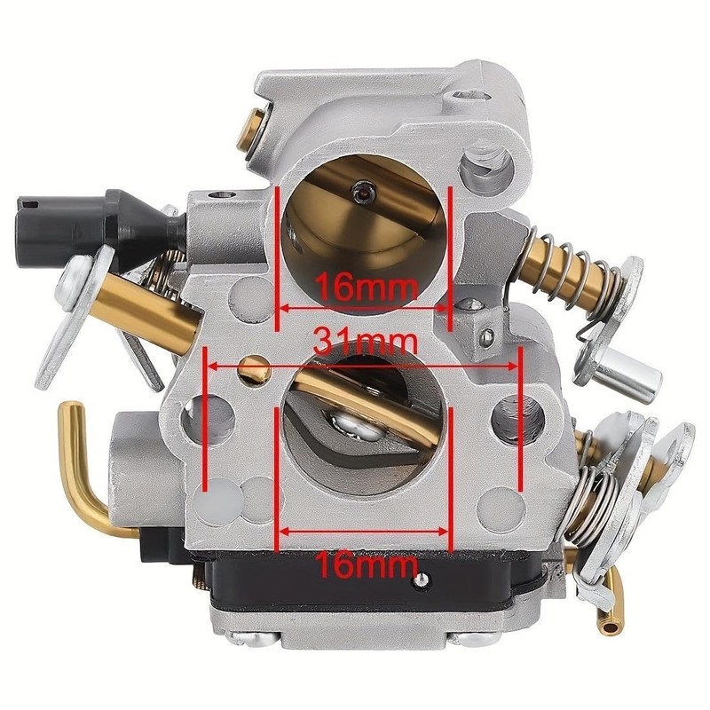 1set Carburetor Kit Compatible with Husqvarna & Jonsered Chainsaws, Models