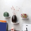 3pcs Wall Speaker Floating Shelves Acrylic Waterproof Wall Mounted Speaker