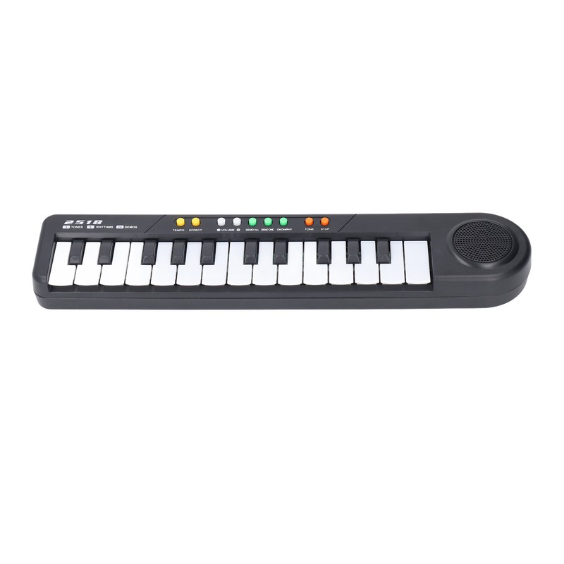 25 Keys Piano Keyboard Adjustable Tones Electronic Kids Keyboard Music