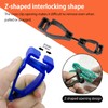 Hodyludy 3pcs Glove Clips, Glove Holder, Glove Clips For Work,