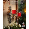 Homemory 6Pack 2" x 2" Red LED Votive Candles with