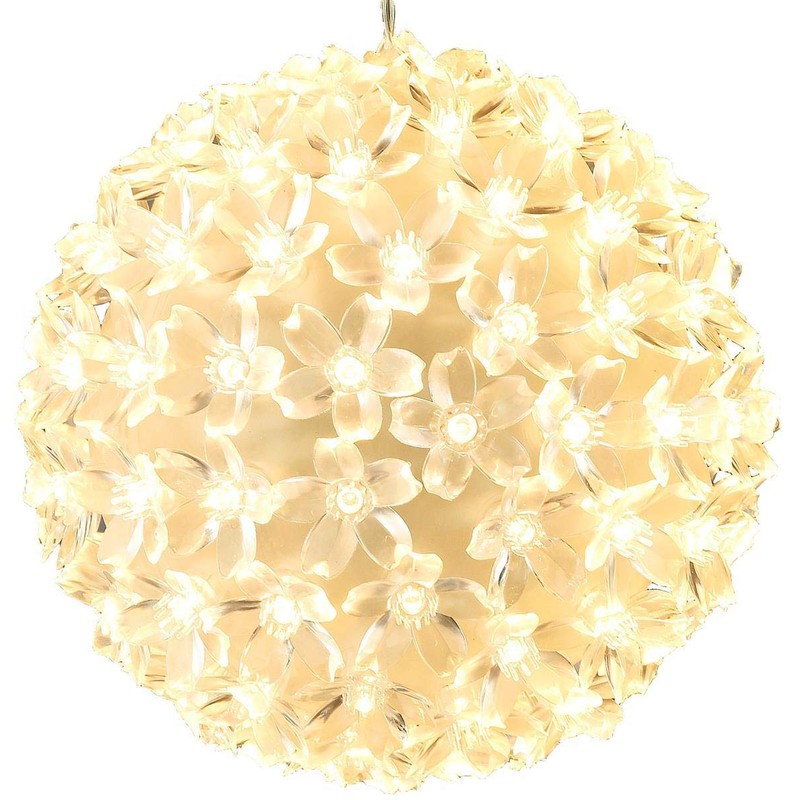 Bambelaa! 100 LED Light Ball Warm White Christmas Decoration Ball