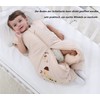 Chilsuessy Baby Winter Sleeping Bag with Feet and Removable Long