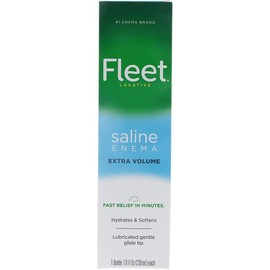 Fleet Enema Extra Saline Laxative, 7.8 oz. (Pack of 3)
