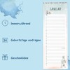 Birthday Calendar Year Independent - Perpetual Calendar - Everlasting -