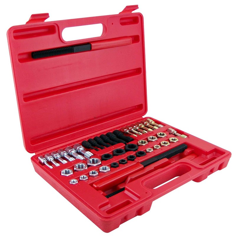 OEMTOOLS 27142 Thread Restoring File, Tap, and Die Kit |