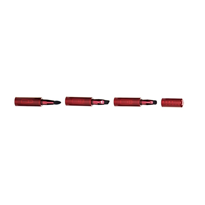 Ruby Hammer Magnetic Makeup Brush Set 01– Innovative, stylish professional