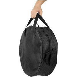 INLETTER Round Cable Organizer Bag - Heavy Duty Water Resistant Cable Management Storage Bag - Perfect for Jumper Cables, RV Sewer Pipe, EV Charging Cord Storage, Camper and Garden Hoses