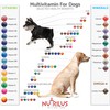 Vitamins and Minerals for Dogs - 120 Chewable Chicken Flavour