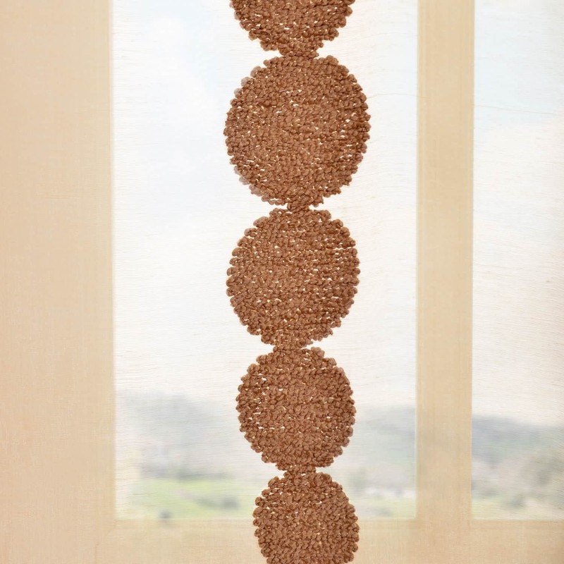 HPD Half Price Drapes SHCH-EMBOCS3595-84 Embroidered Sheer Curtain (1 Panel),