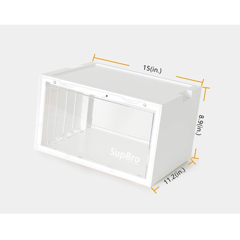 SupBro Led Collection Crate - Voice Control - Easy Access