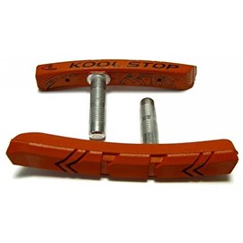 Kool Stop MTB Contoured Pads Cantilever Salmon