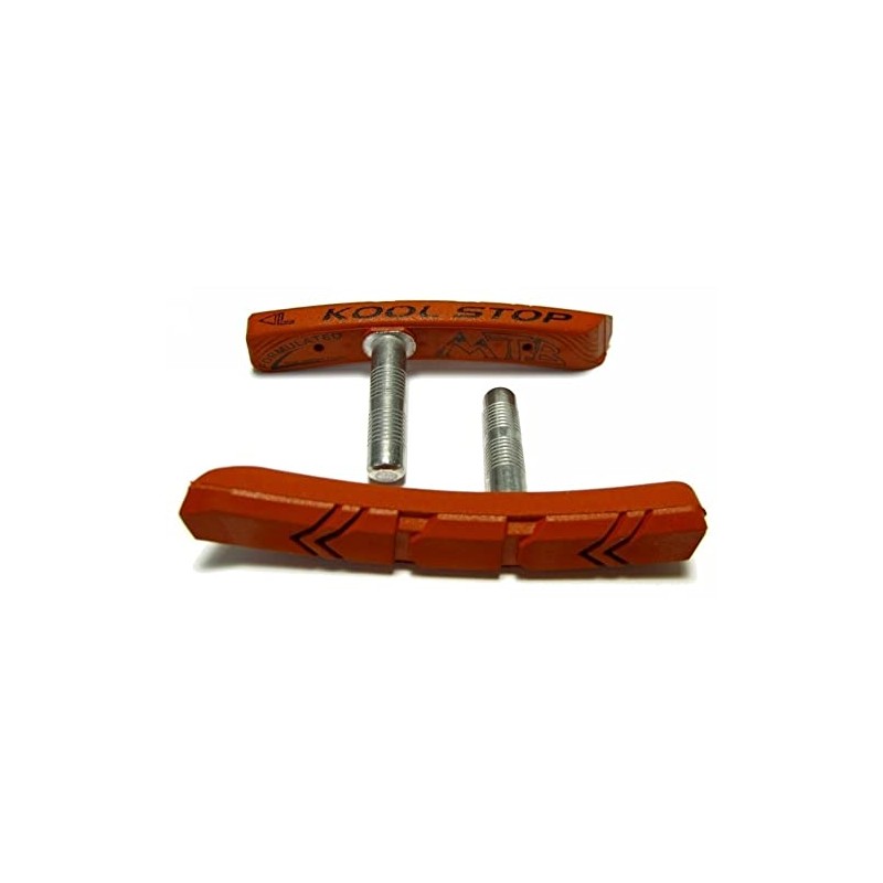 Kool Stop MTB Contoured Pads Cantilever Salmon