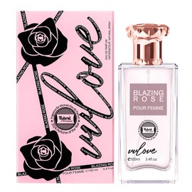 Hybrid & Company Women Blazing Rose Pour Femme Eau De Parfum Vaporisateur Natural Spray 3.4 Fl Oz