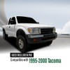 LQI Hood Insulation Pad with Clips Compatible with Toyota Tacoma