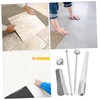 Operitacx 2 Sets Stainless Steel Caulking Tool Kit Concrete Finishing