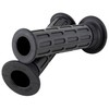 キジマ(Kijima) バイクパーツ グリップ ラバー製 125mm φ22.2mm 貫通タイプ 汎用 ブラック 201-103