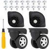 Ailunate Suitcase, Caster Replacement, Tire Kit, Carrying Case, Wheels, Carrying