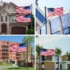 20FT Sectional Flag Pole Kit, Heavy Duty Aluminum Outdoor In-Ground