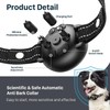NBJU Rechargeable Anti Barking Collar with 5 Adjustable Sensitivity For