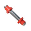 Axle Wheelbarrow Sack Truck 128 mm x 75 mm x