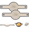 2 Pcs Silicone Bread Sling for Dutch Oven Liners Silicone
