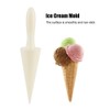 2Pcs Pizzelle Roller,Waffle Cone Roller,Ice Cream Roll Maker,Ice Cream Cone