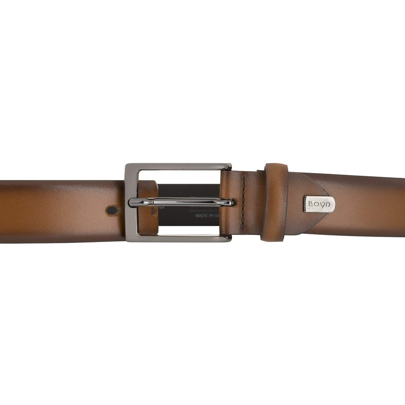 LLOYD Men's Belts Leather Belt Cognac 7809, Colour: Brown, Length: