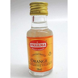 Preema Orange Flavouring Essence - 4x28ml (4 Pack)