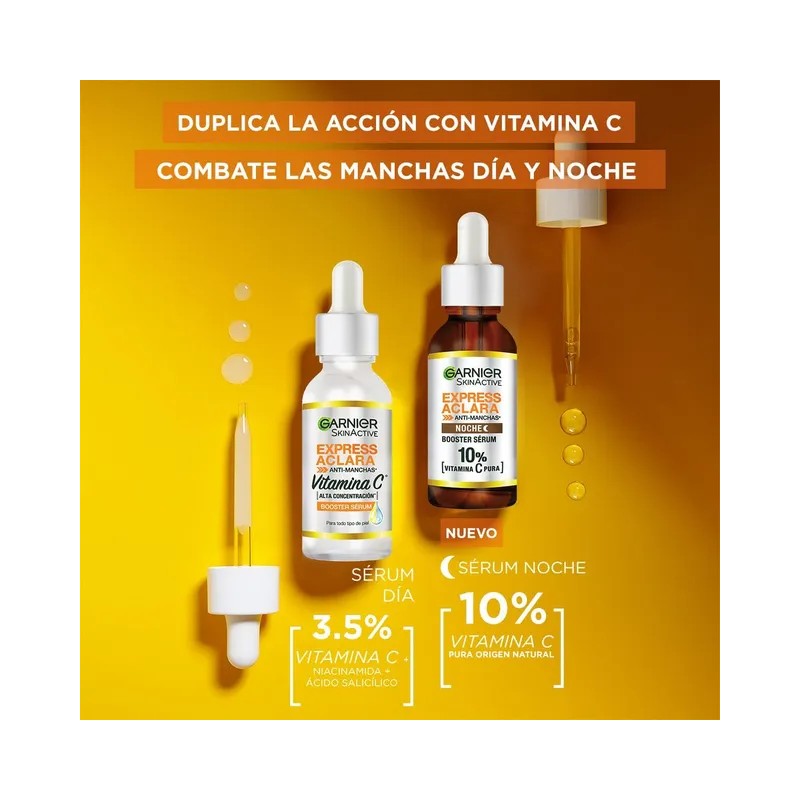 Kit Garnier Express Aclara Super Uv Toque Seco 7 Productos