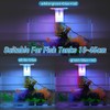 LED Fish Tank Light Mini Ultra-thin Clip-on Aquarium Lighting High