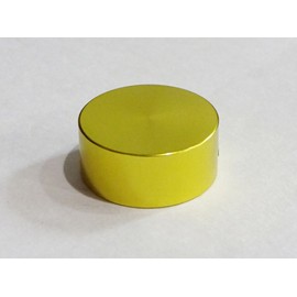 [F.S.T.A.] Effector Foot Switch Hat Switch Cap Foot Cover Aluminum Yellow (Yellow) Single Item