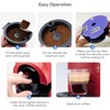 Rueable Coffee Pod 220ML with Silicone Lid Refillable Coffee Pods