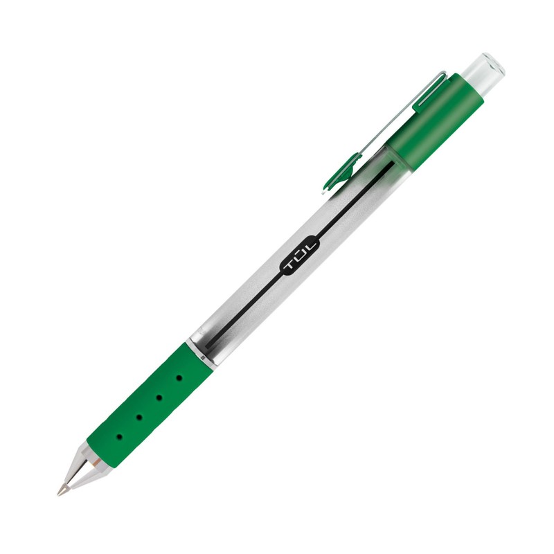 TUL WHJJK Retractable Gel Pens, Bullet Point, 0.7 mm, Gray