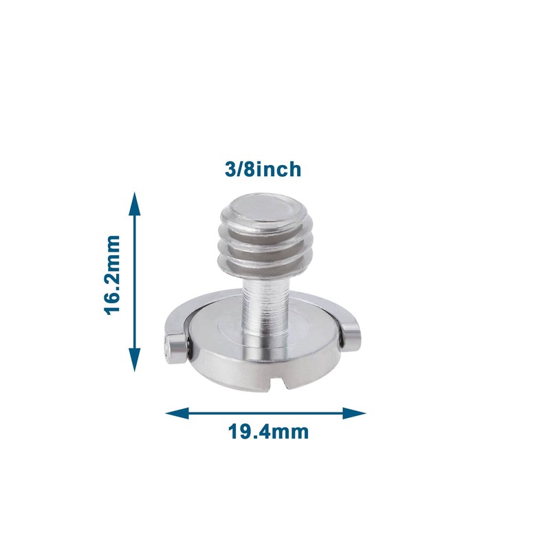 Be In Your Mind 6 Pieces 3/8 Inch Camera Mounting