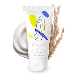 Rice & Shine Exfoliante Facial Aceite Germen de Arroz Nutre y Suaviza Día & Noche