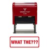 Lo que la oficina??? Funny SELF-INKING Oficina Sello de hule,