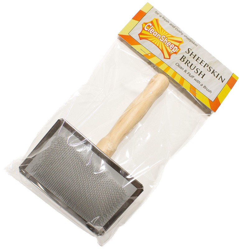 Sheepskin Cleaning Brush for Rugs & Throws, CleanSheep