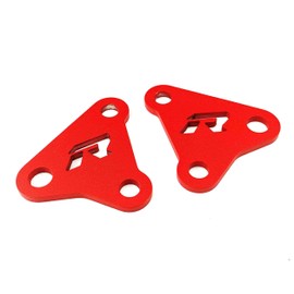 Zxturbi For 1985-1986 Honda Atc 250r Atc250r Red Front Motor Mount Plates Made In Stainless Steel
